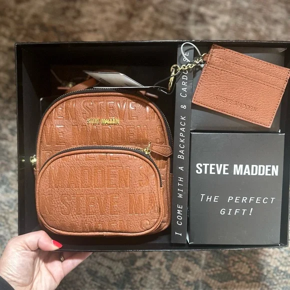 Steve Madden | Bags | Steve Madden Backpack Gift Box Nwt 